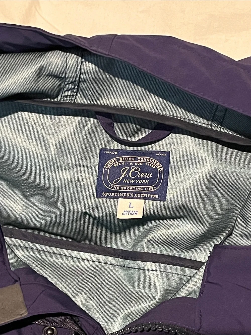 JCrew Brunswick Rain Jacket